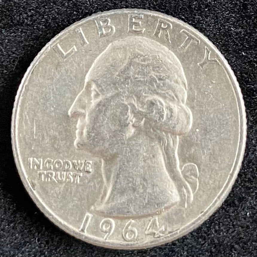 1964-D Washington Silver Quarter: 1964-D Washington Silver Quarter