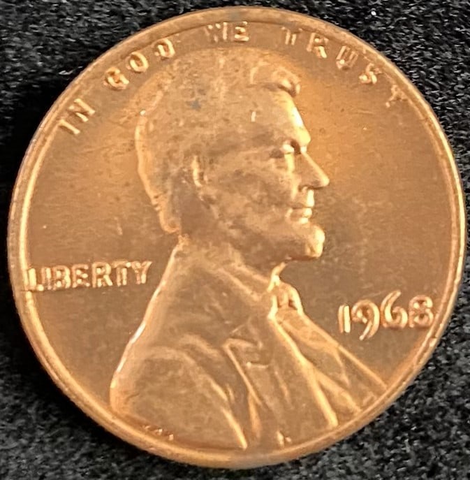 1968 Lincoln Penny RD (1 of 2)