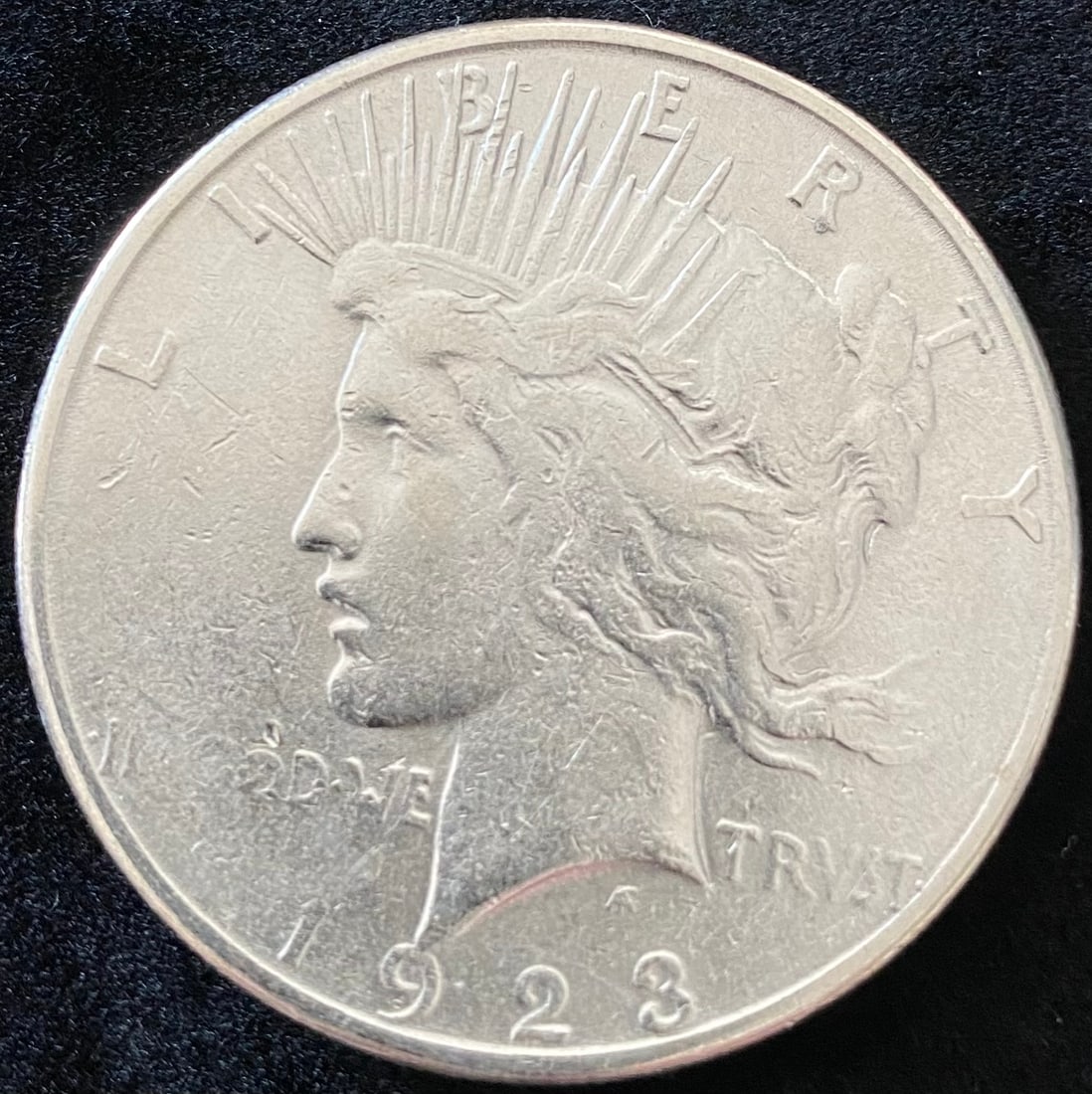 1923-S Peace Silver Dollar: 1923-S Peace Silver Dollar
