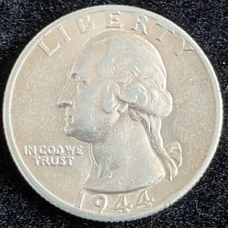 1944-D Washington Silver Quarter (1 of 2)