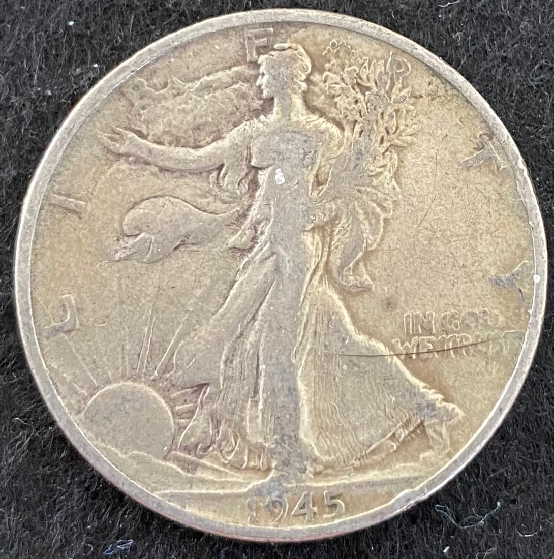 1945-S Walking Liberty Half Dollar: 1945-S Walking Liberty Half Dollar