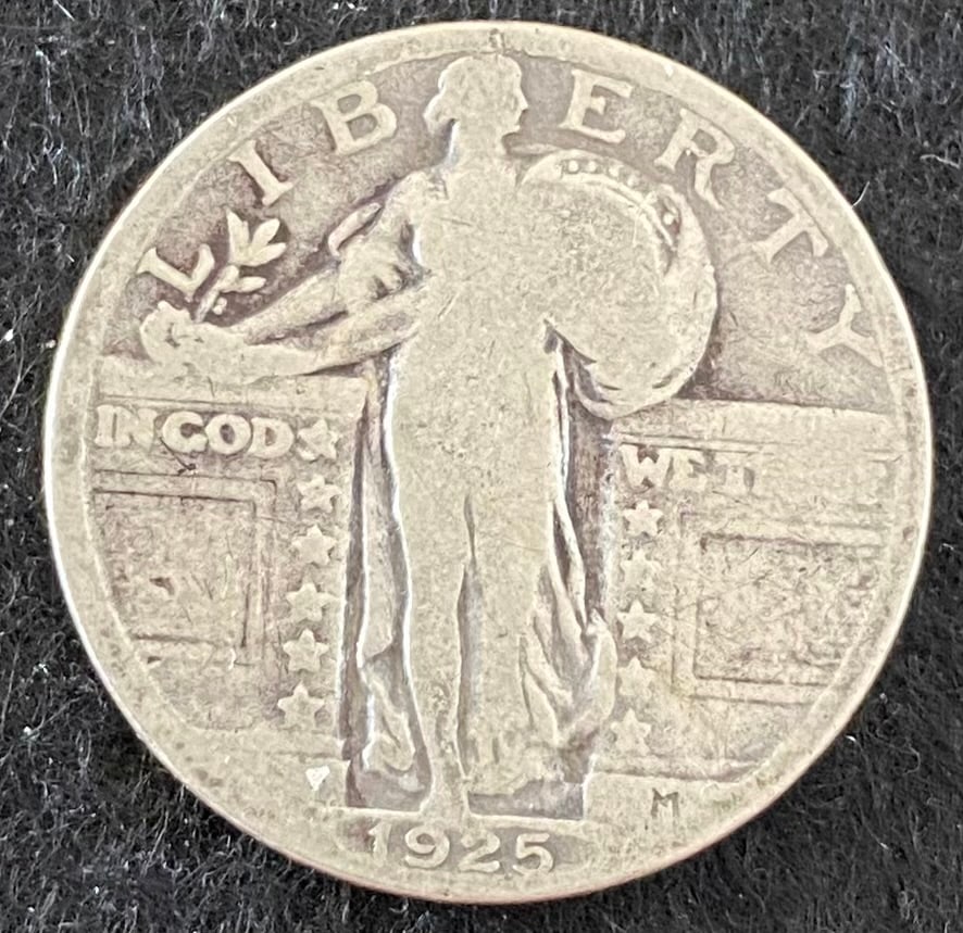 1925 Standing Liberty Quarter: 1925 Standing Liberty Quarter