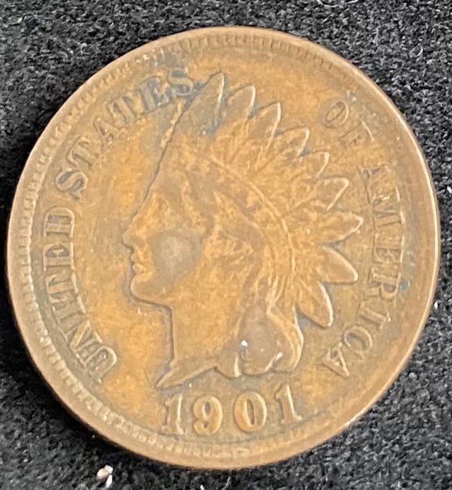 1901 Indian Head Penny RB (1 of 2)