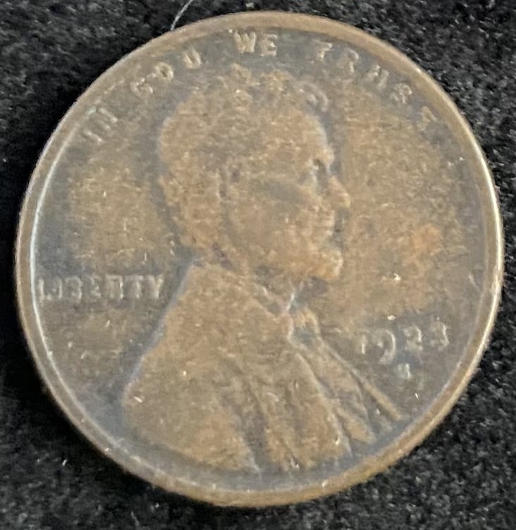 1923-S Wheat Penny BN (1 of 2)