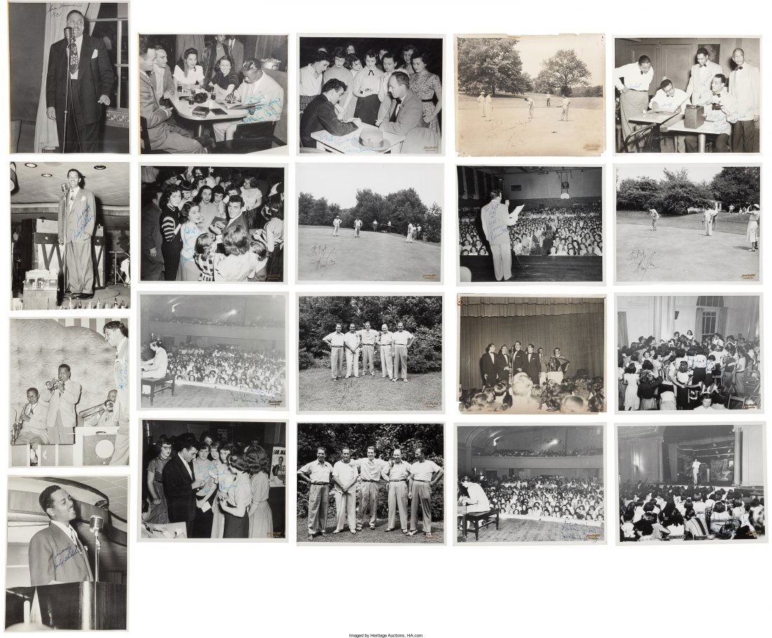 Jazz - Twenty Signed Photographs Of Male Jazz Si (1 of 4)