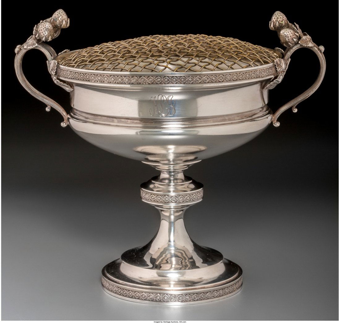 A John Wendt Floral Centerpiece Bowl with Strawb (1 of 3)