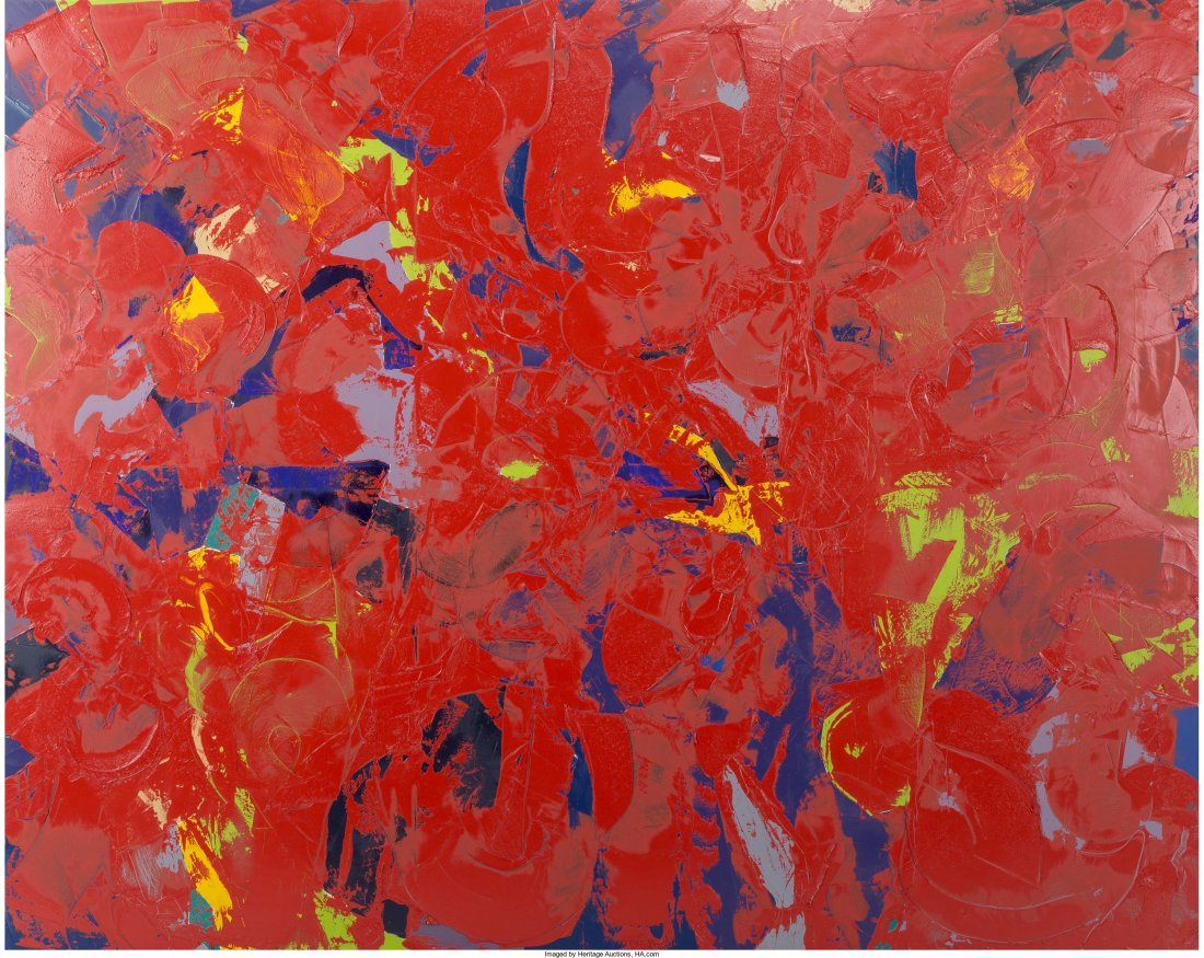 Richard Hoblock (b. 1954) Rope Dancer, 2011 Oil: Richard Hoblock (b. 1954)Rope Dancer, 2011Oil on canvas81 x 110-1/4 inc