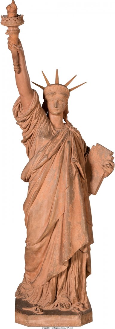 Statue of Liberty: Terracotta Maquette or Workin (1 of 3)