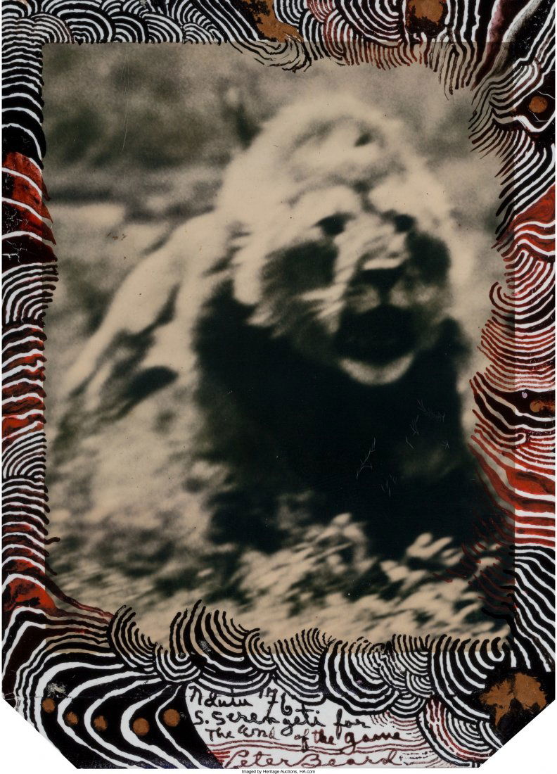 Peter Beard (American, b. 1938) Ndulu, S. Sereng: Peter Beard (American, b. 1938)Ndulu, S. Serengeti for the end of the game, 197