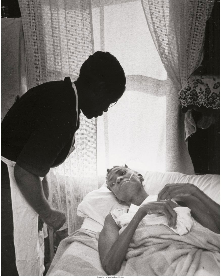 W. Eugene Smith (American, 1918-1978) Maude with: W. Eugene Smith (American, 1918-1978)Maude with Hester Blanding and Giv