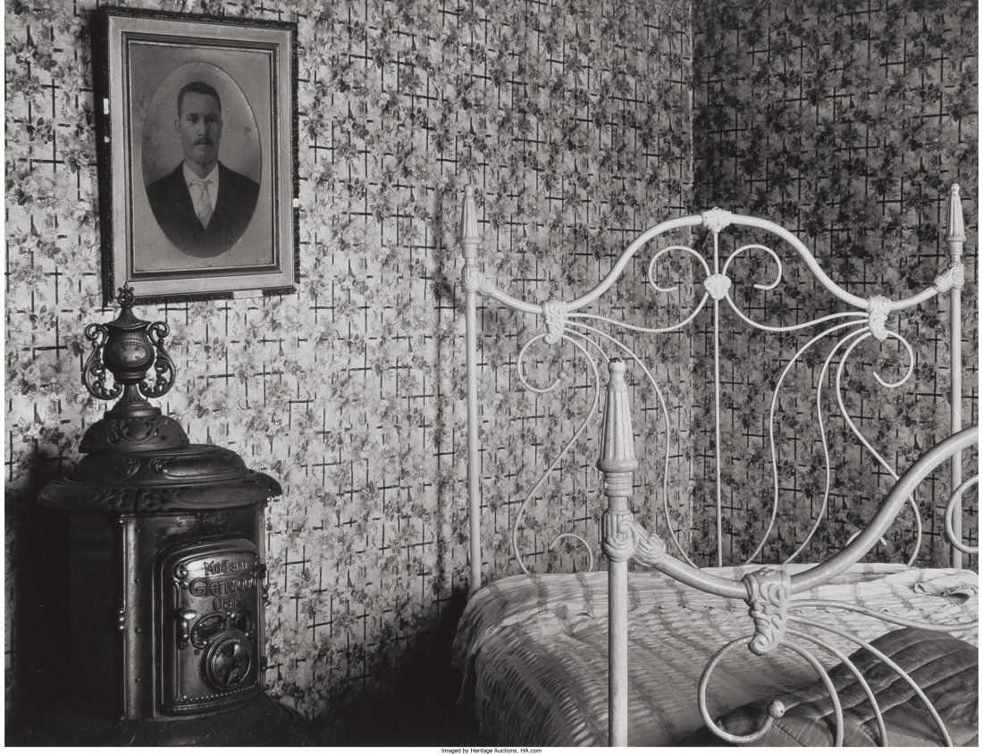 Walker Evans (American, 1903-1975) Bed and Stove: Walker Evans (American, 1903-1975)Bed and Stove, Truro, Massachusetts, 1936