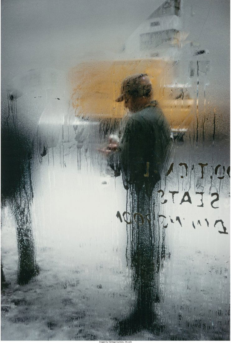 Saul Leiter (American, 1923-2013) Snow, 1960 Dye: Saul Leiter (American, 1923-2013)Snow, 1960Dye coupler, 200613-1/2 x 9