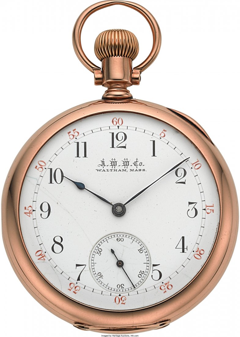 Waltham Very Fine Gold 19 Jewel Model 88, circa (1 of 4)