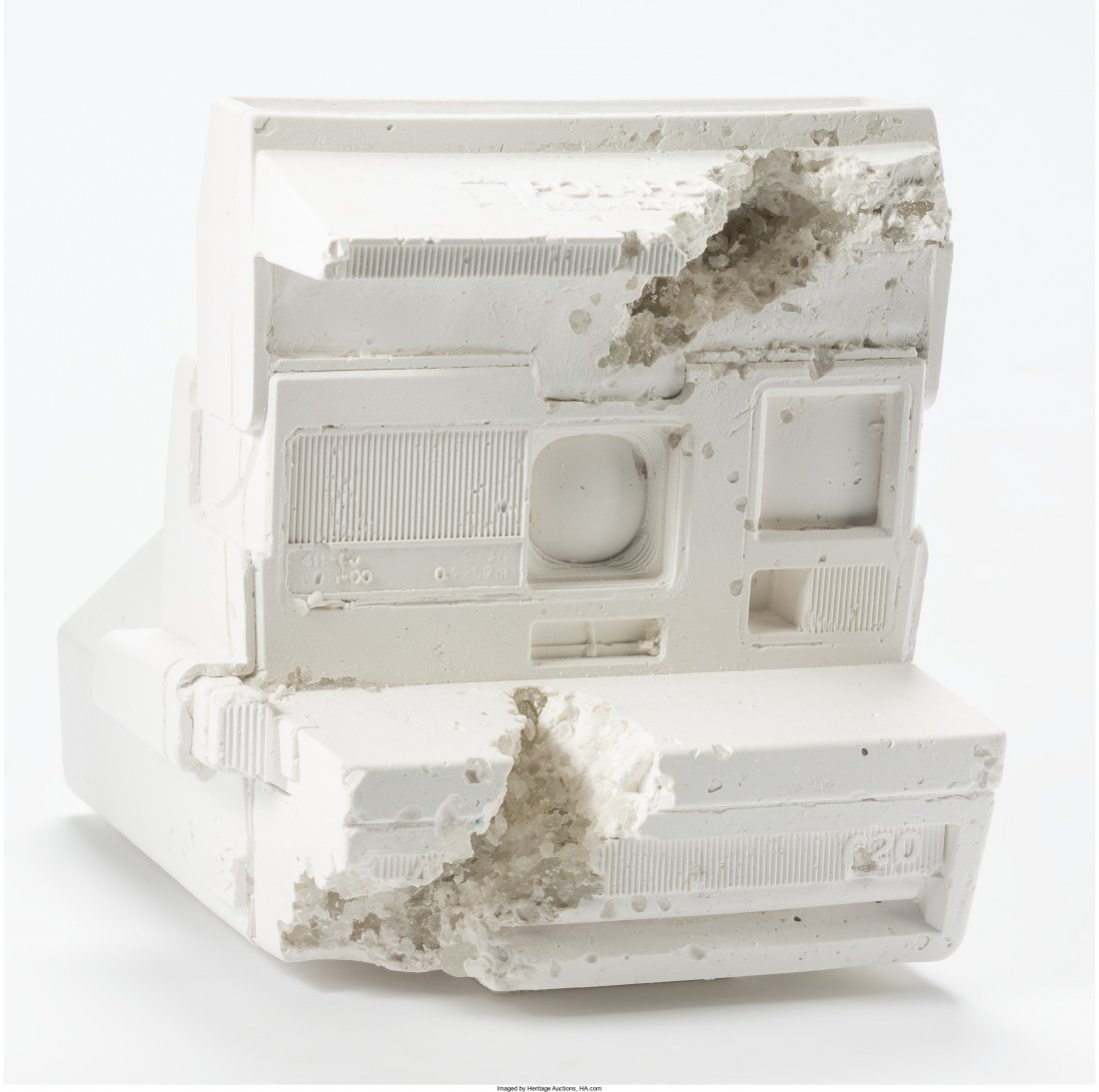 Daniel Arsham (b. 1980) Polaroid (Fr-06), 2008 P: Daniel Arsham (b. 1980)Polaroid (Fr-06), 2008Plaster with glass fragments5-1/2