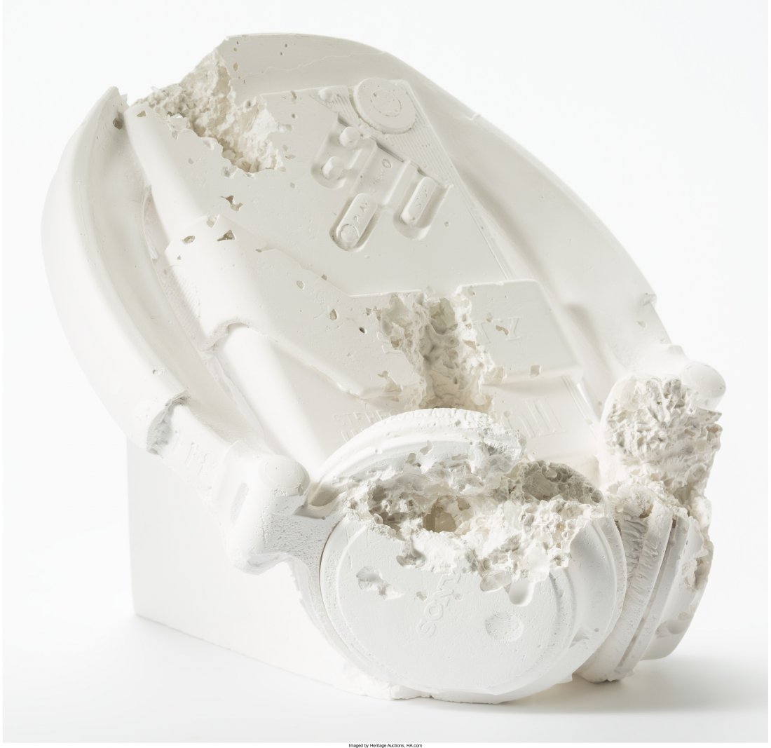 Daniel Arsham (b. 1980) Cassette Player (FR-07): Daniel Arsham (b. 1980)Cassette Player (FR-07)Plaster with glass fragments5-3/4
