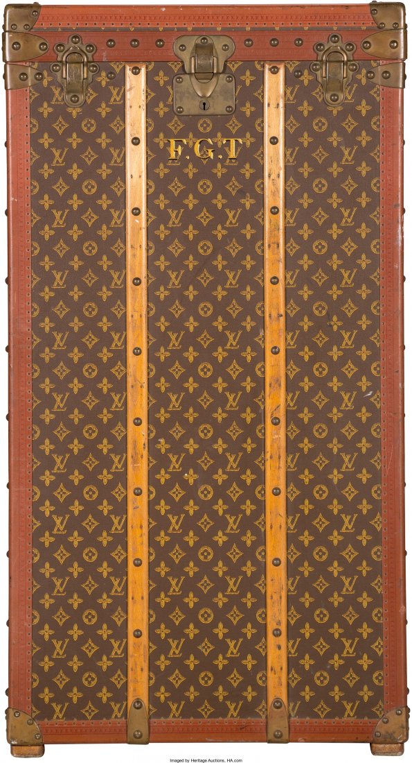 Louis Vuitton Classic Monogram Canvas Trunk, Cir (1 of 4)
