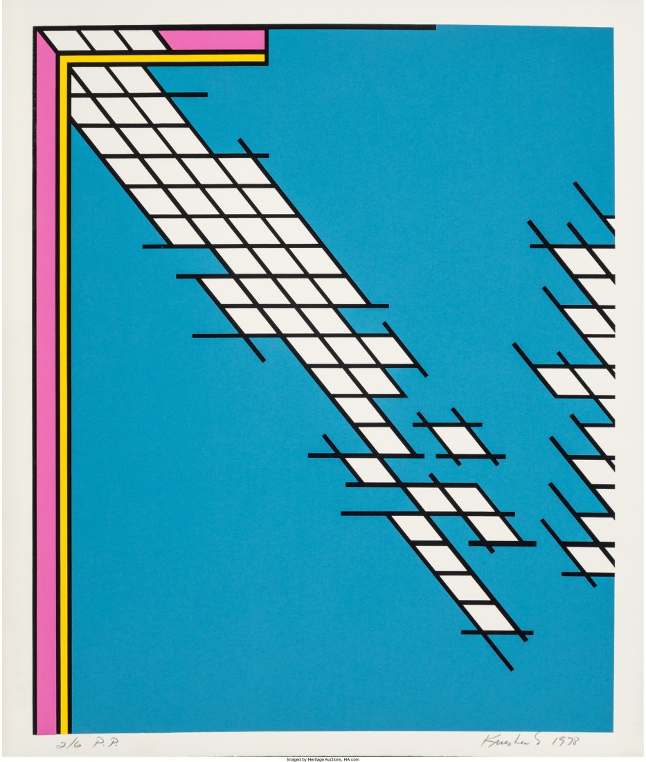 Nicholas Krushenick (1929-1999) Tail Gate, 1978 (1 of 2)