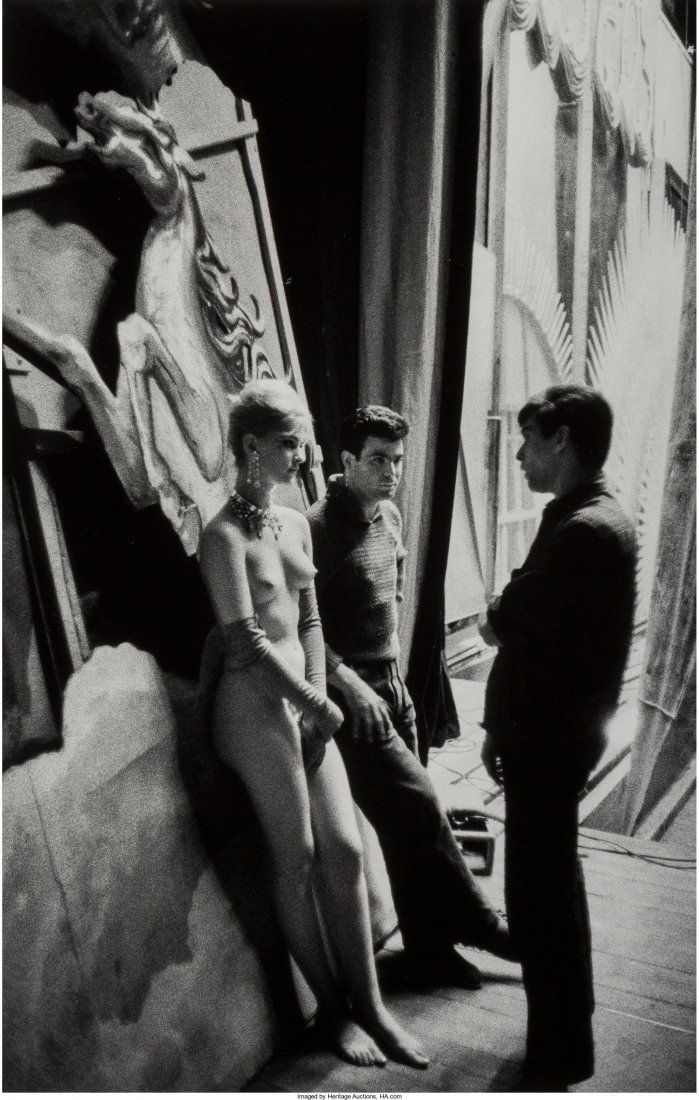 Jean-Philippe Charbonnier (French, 1921-2004) Ba: Jean-Philippe Charbonnier (French, 1921-2004)Backstage at the Folies Bergeres,