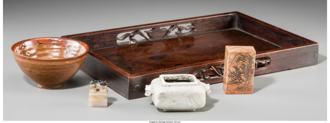 An Assortment of Chinese Scholar's Items, Song-Q (1 of 2)