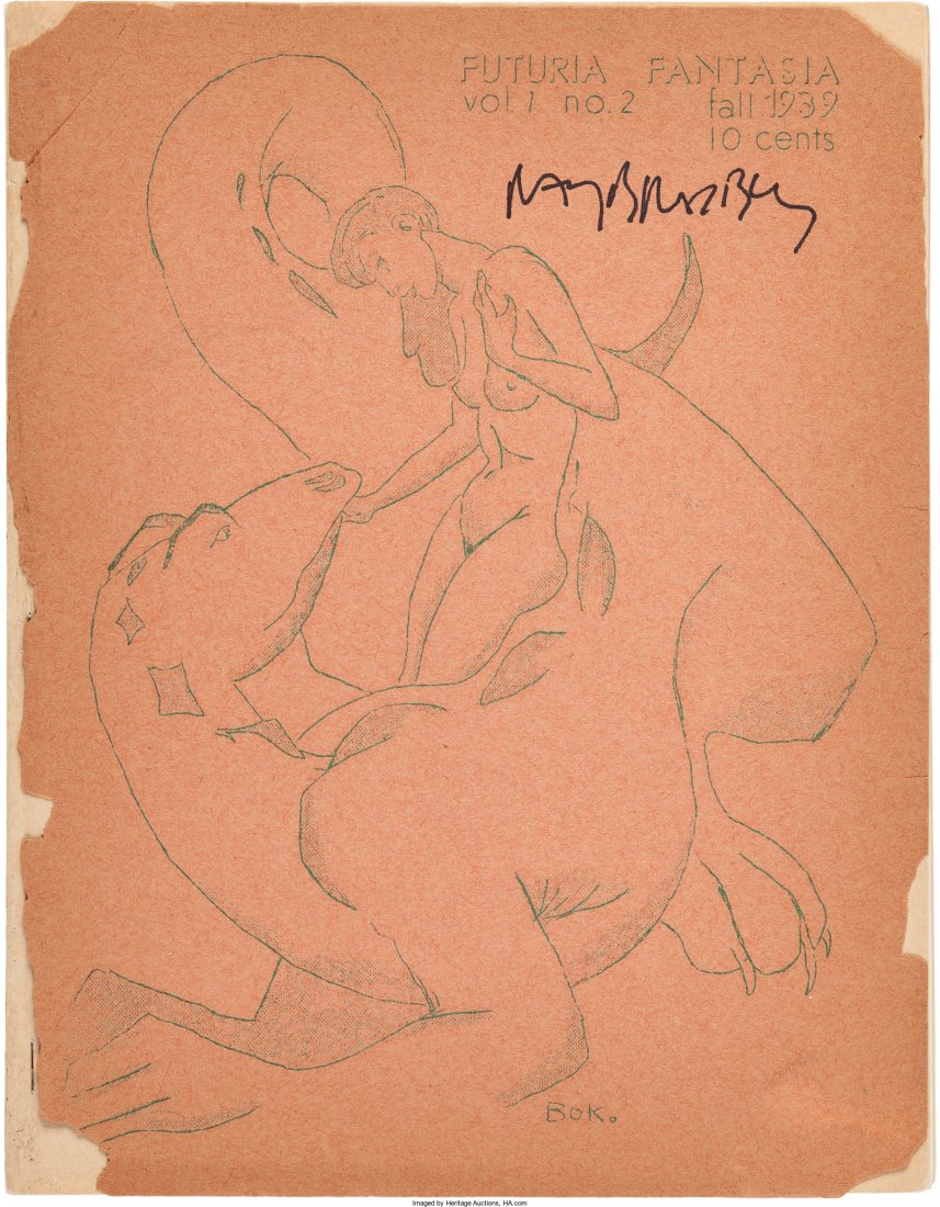 [Ray Bradbury and Forest Ackerman]. Futuria Fant (1 of 2)