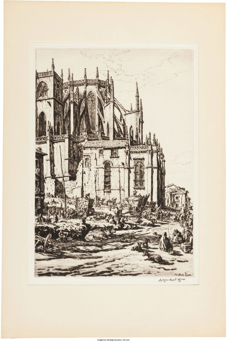 Muirhead Bone. Old Spain. London: Macmillan and: Muirhead Bone. Old Spain. London: Macmillan and Co., 1936. Fir