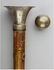 A Trumpet Player's Walking Stick, late 19th century