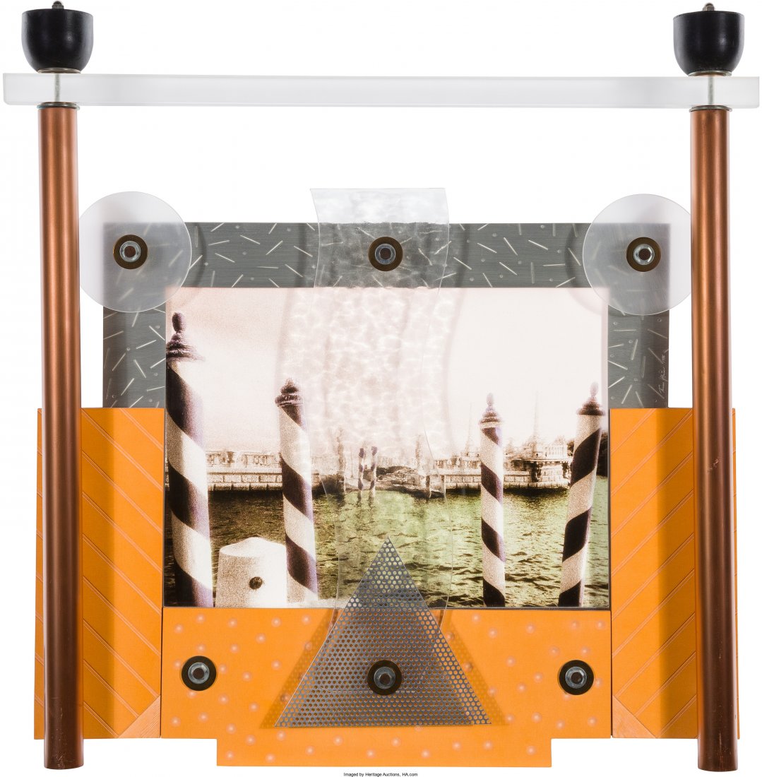 Thomas Mann (American, 20th Century) Vizcaya, 1986: Thomas Mann (American, 20th Century) Vizcaya, 1986 Mixed media 26-1/2 x 25 inches (67.3 x 63.5 cm) Incised on washer affixed to reverse: Thoman Mann / 1986 Photograph by Sandra Russel Clark HID0490124