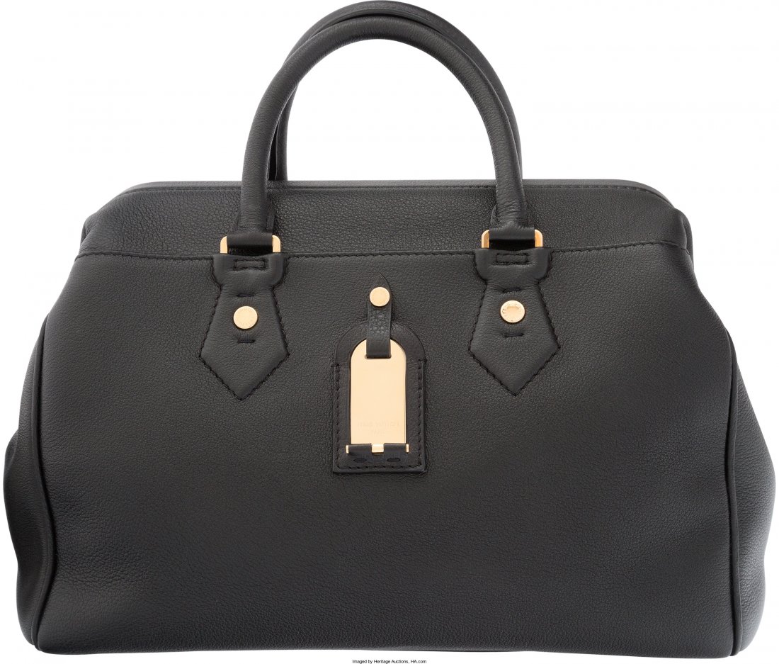 Louis Vuitton Black Leather Defile Femme Intrigu (1 of 4)