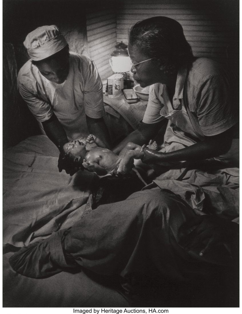 W. Eugene Smith (American, 1918-1978) Maud Calle: W. Eugene Smith (American, 1918-1978)Maud Callen, Nurse Midwife, 1951Gelati