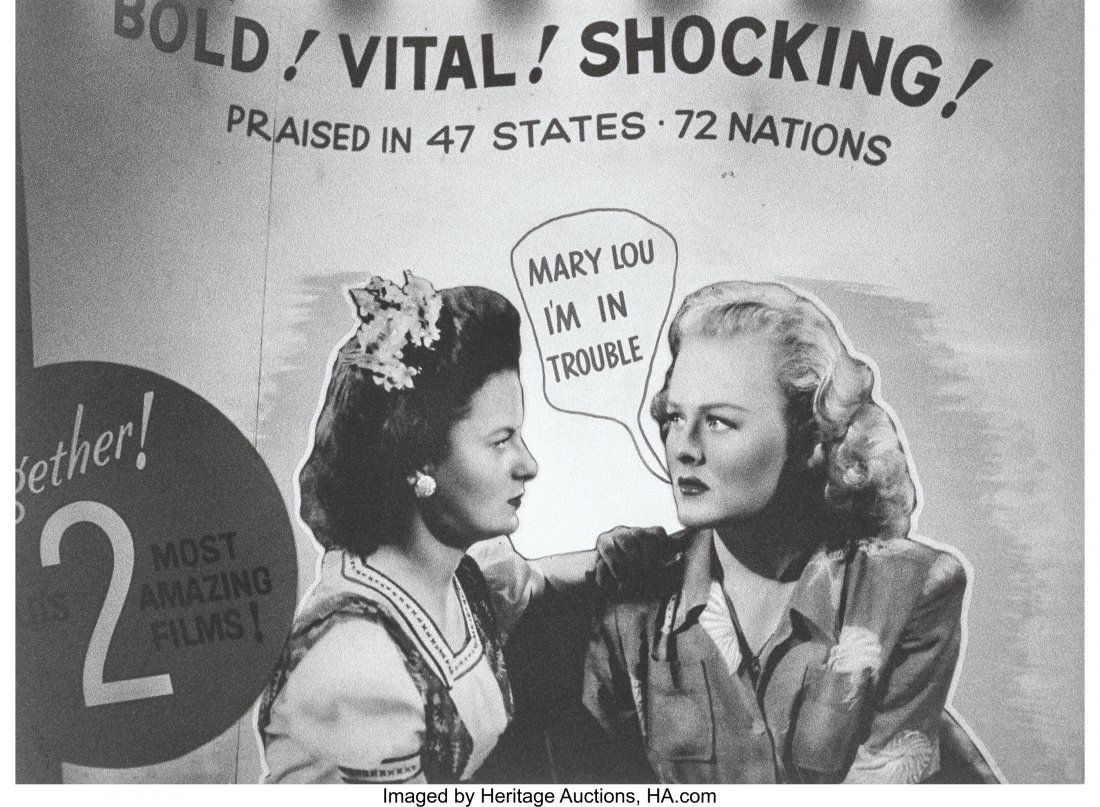 William Klein (American, b. 1928) Mary Lou, I'm: William Klein (American, b. 1928)Mary Lou, I'm in Trouble, 1954Gelatin silv