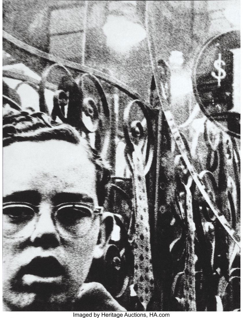 William Klein (American, b. 1928) Boy + 1$, New: William Klein (American, b. 1928)Boy + 1$, New York, 1955Gelatin silver, pr