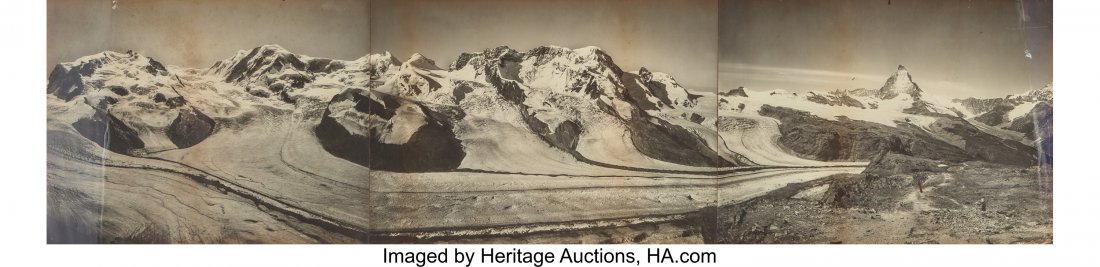 Vittorio Sella (Italian, 1859-1943) Matterhorn M: Vittorio Sella (Italian, 1859-1943) Matterhorn Mountain Range, circa 1897 Ge