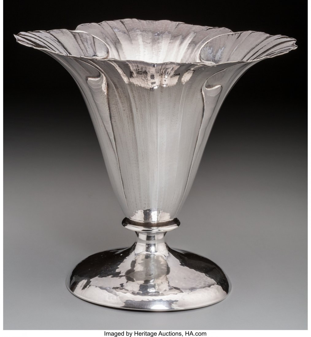 A Clemens Friedell Weighted Silver Poppy Blossom (1 of 3)