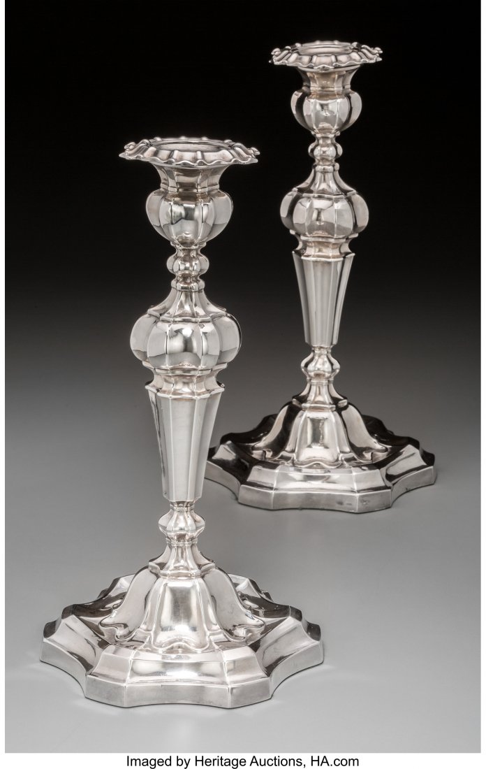 A Pair of Etienne-Auguste Courtois Weighted Silv (1 of 3)