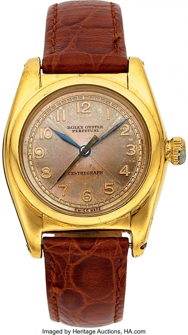 Rolex Ref. 2940 "Centregraph" Steel & Gold Bubbl (1 of 4)