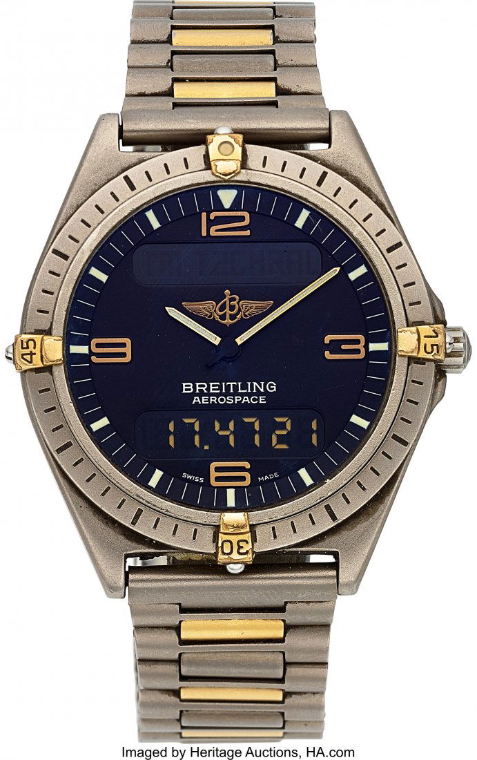 Breitling Titanium F 56061 "Aerospace" Multi-Fun (1 of 4)