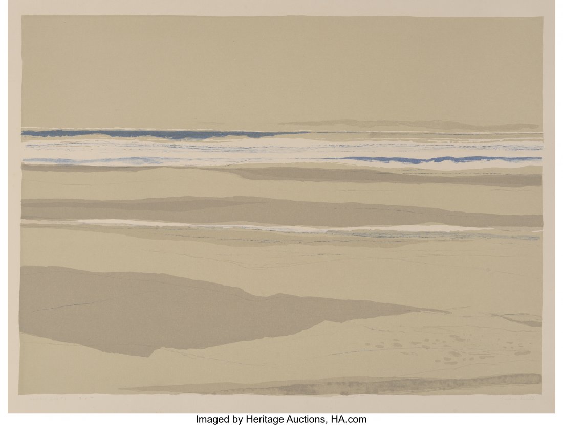 Gordon Smith (b. 1919) Pacific Rim #1, 1974 Lith: Gordon Smith (b. 1919)Pacific Rim #1, 1974Lithograph in colors on wove pape