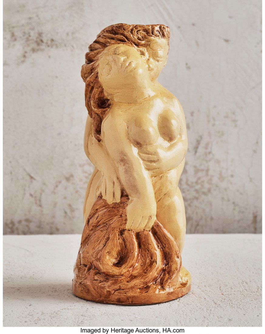 Maurice Savin (French, 1894-1994) Figural Jug, 1: Maurice Savin (French, 1894-1994)Figural Jug, 1933-1934Glazed stoneware