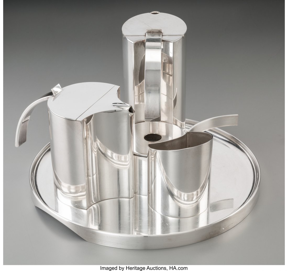 Lino Sabattini (Italian, b. 1925) Five-Piece Cof (1 of 3)