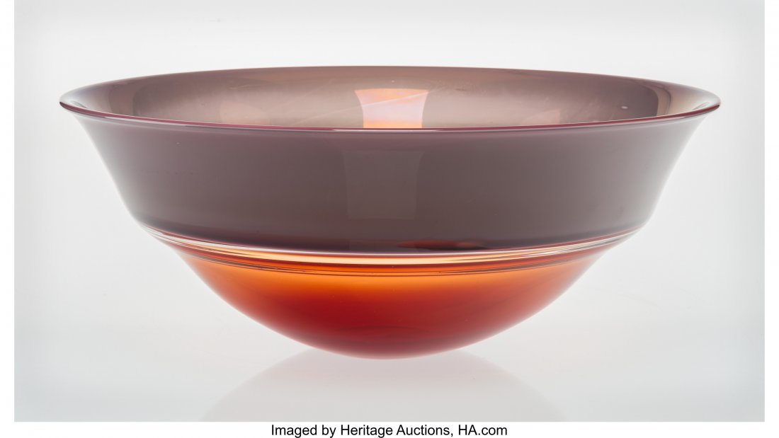Sonja Blomdahl (American, b. 1952) Large Bowl, 1 (1 of 3)