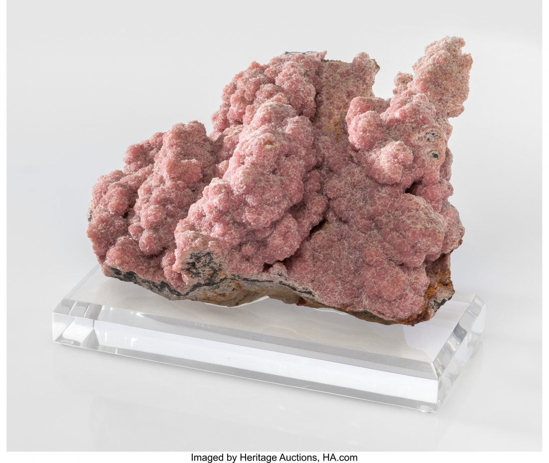 Rhodochrosite Peru 11-5/8 h x 7 w x 8-1/2 d inch (1 of 2)