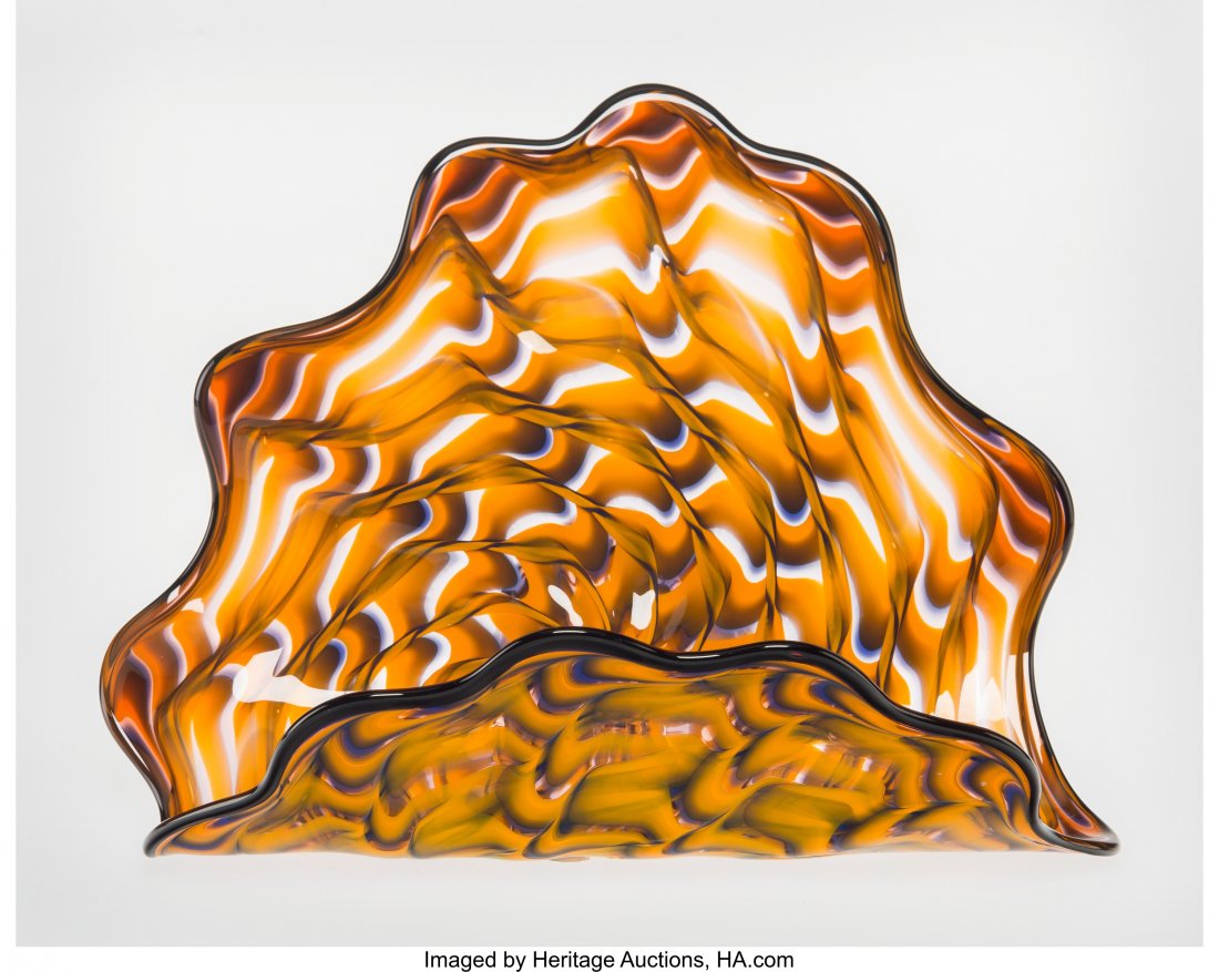 Dale Chihuly (American, b. 1941) Golden Yellow a (1 of 3)