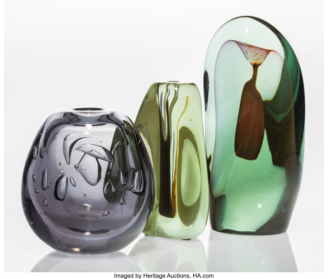 Dominick Labino (American, 1910-1987) Three Earl (1 of 3)