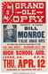 89167: Bill Monroe And The Blue Grass Boys Grand Ole Op