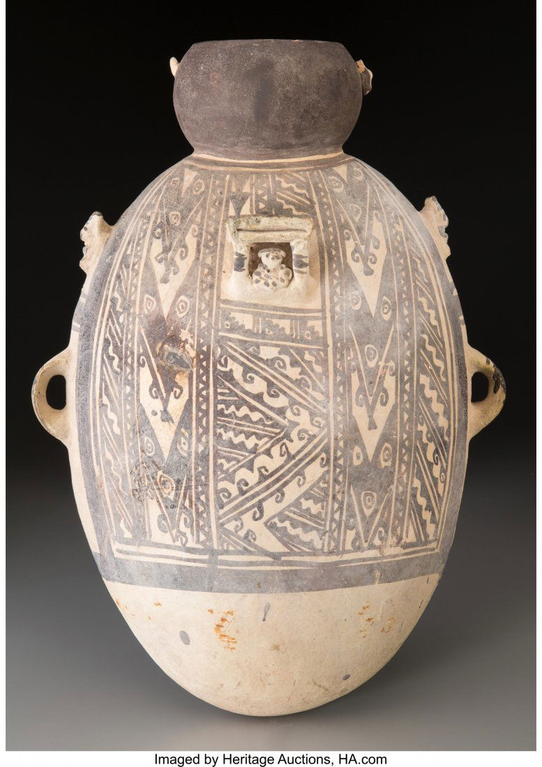A Large Chancay Amphora c. 1100 - 1450 AD  The l (1 of 3)