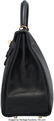 58206: Hermes 32cm Black Clemence Leather Retourne Kell - 3