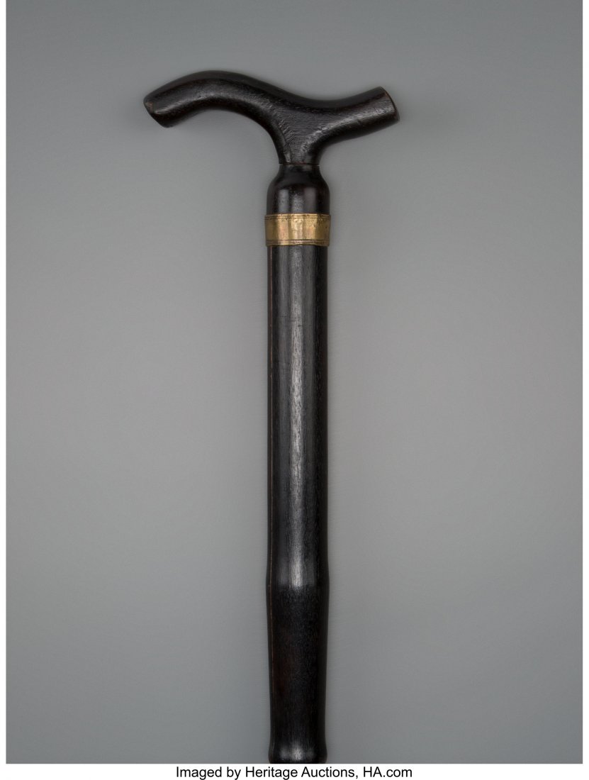 A Continental Violinist's or Cellist's Walking S: A Continental Violinist's or Cellist's Walking Stick, early 20th century 36-1/2 inches