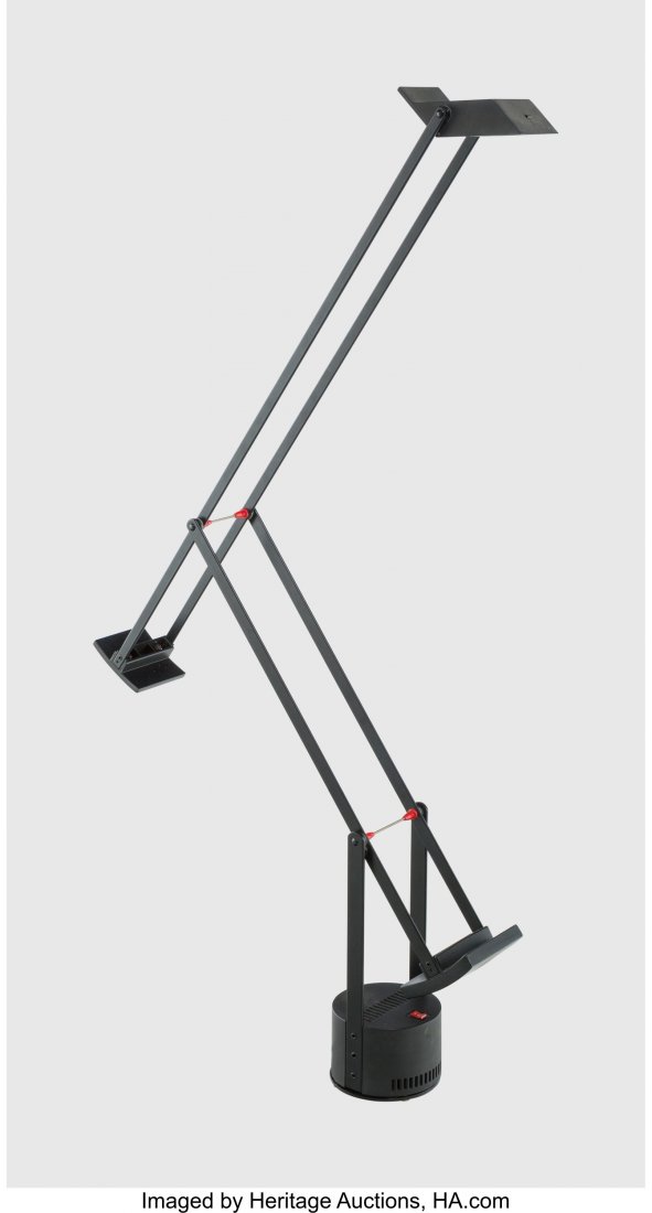 Richard Sapper (German, 1932-2015) Tizio Lamp, 1: Richard Sapper (German, 1932-2015)Tizio Lamp, 1972, ArtemideABS plastic, aluminum,