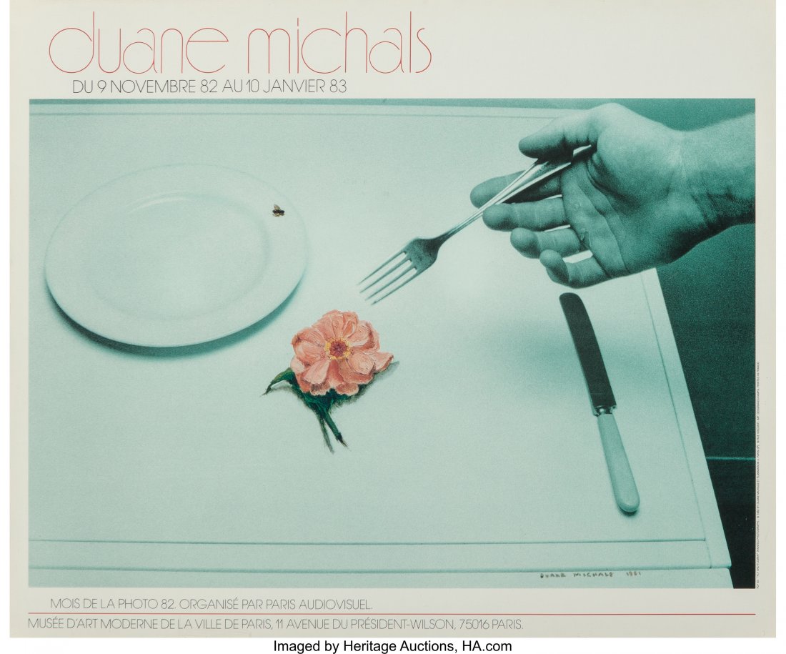 After Duane Michals Duane Michals, exhibition po: After Duane MichalsDuane Michals, exhibition poster, 1982Offset lithograph in