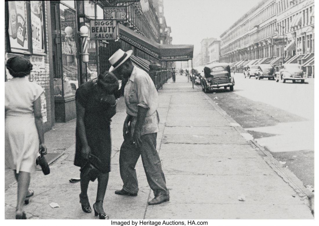 Helen Levitt (American, 1913-2009) Harlem and th: Helen Levitt (American, 1913-2009)Harlem and the West Side (three photogra